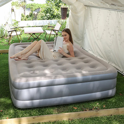 General Air Bed Queen Size With Pump Folding For Camping by zapcart