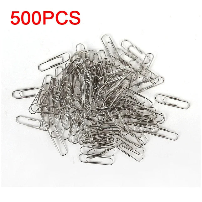 Choice Stainless Steel Paper Clips Durable Office And School by zapcart