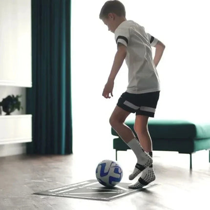 Raovte Football Training Mat 90cm Non Slip Foldable Kids by zapcart
