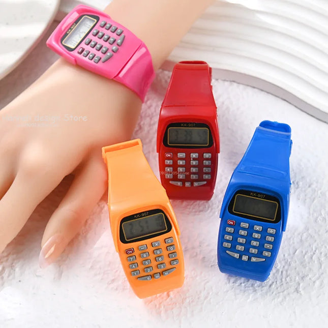 Moonbiffy Kids Electronic Calculator Wrist Watch 8 Digits by zapcart