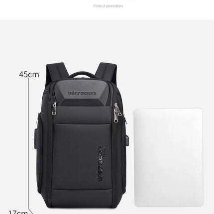 OZUKOCN Men Waterproof Laptop Backpack 36L Anti Theft by zapcart