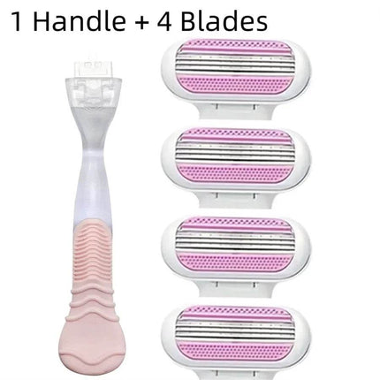 Venus Women Safety Razor Blades 4 Pack Kit For Silky Shaving by zapcart