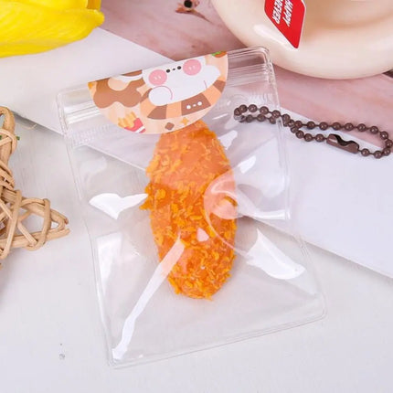 Kids Sensory Bread Crumbs Pinch Toy Slow Rebound Squeeze by zapcart