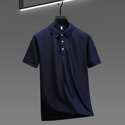 Zhejiang Choice Mens Solid Color Polo Shirt Breathable by zapcart