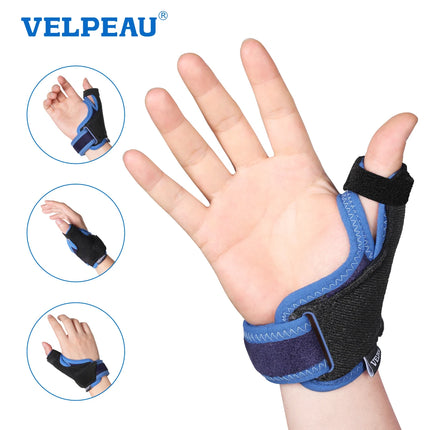 VELPEAU Thumb Brace for De Quervains Tenosynovitis, Tendonitis and Arthritis Pain, CMC Joint Thumb Splint Fits Both Hands by zapcart