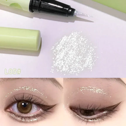 Glitter Eyeliner Pencil Long Lasting Waterproof Women by zapcart