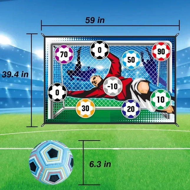 Choice Soccer Game Mat Set For Kids Outdoor Indoor Play by zapcart