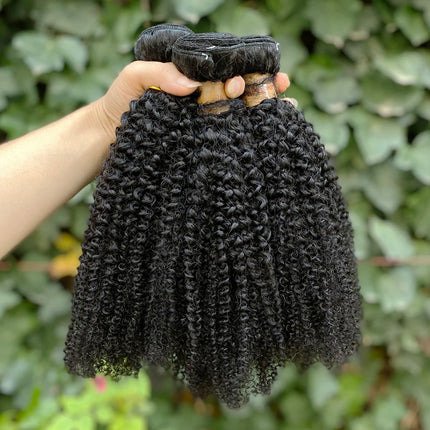 HairUGo Afro Kinky Curly Bundles Hair Extensions Look Women by zapcart