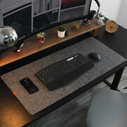 Syndrruce Large Wool Felt Mouse Pad Non Slip for Office Use by zapcart