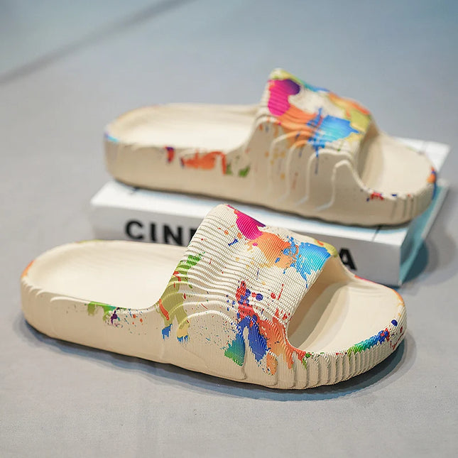 Men's EVA Non Slip Slippers Qztzx Outdoor Beach Sandals