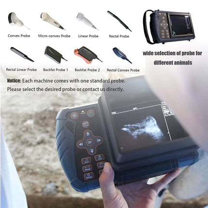 DAWEI Portable Veterinary Ultrasound Scanner for Farmers by zapcart