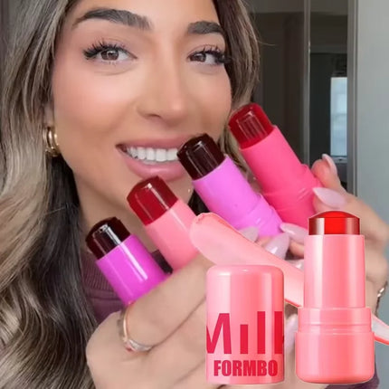 Milk Jelly Tint 3 In 1 Wand Matte Busy Day Cheek Lipstick by zapcart