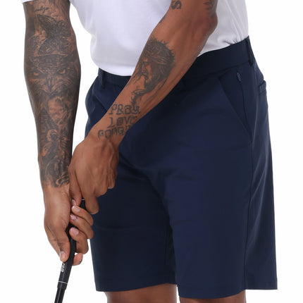 Mens Cargo Shorts CN Fujian Stretch Waist Golf Pockets by zapcart