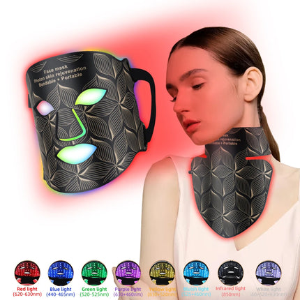 Ubilli LED Face Mask Red Light Therapy Anti Aging At Home by zapcart