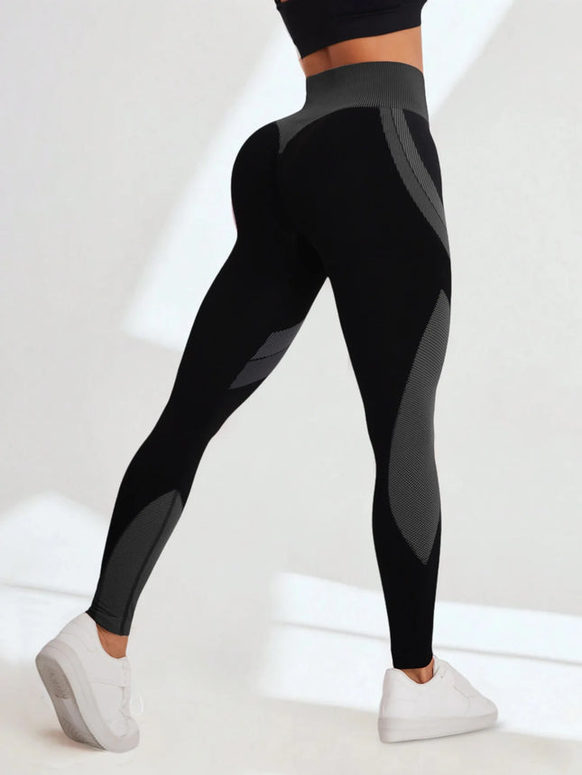 Womens Seamless Yoga Leggings High Waist Tummy Control by zapcart