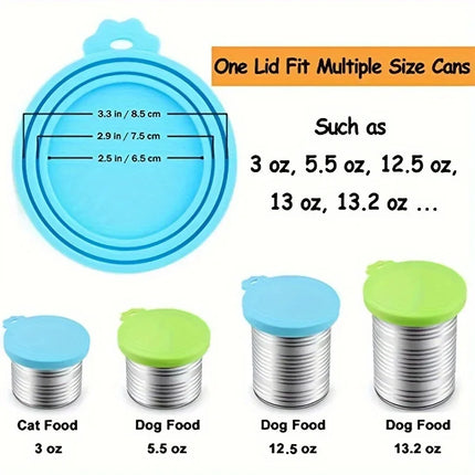 Silicone Can Lid for Pets Travel Universal Seal Keeps Fresh by zapcart