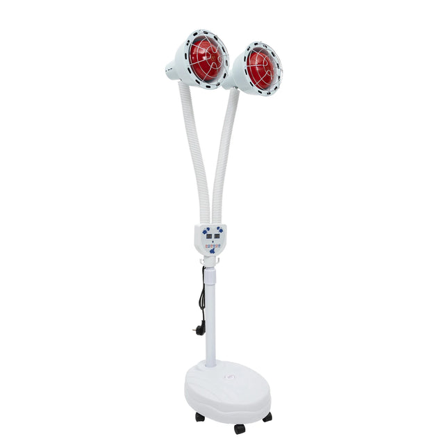 CEElectronic Infrared Heat Lamp 275W Two Headed 360 Home Use by zapcart