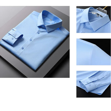 Mens Non Iron Wrinkle Resistant Casual Shirt CN Zhejiang by zapcart