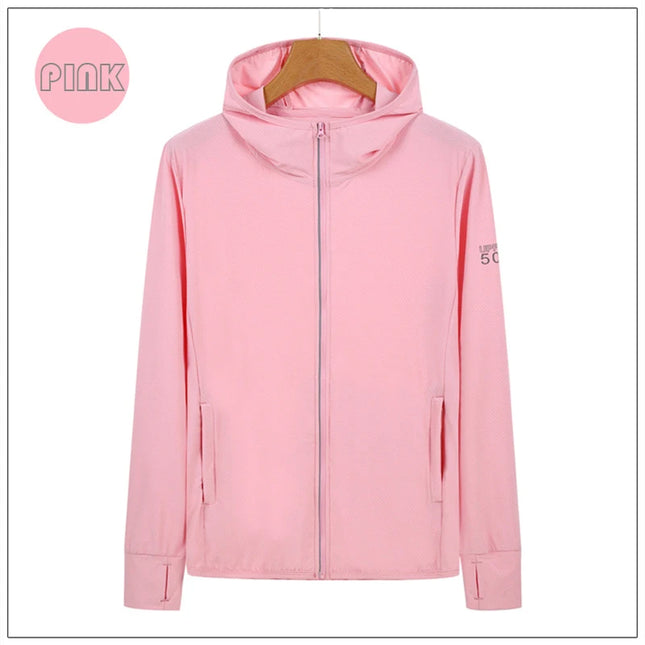 UPF50 Sun Protection Ice Silk Jacket For Men And Women by zapcart