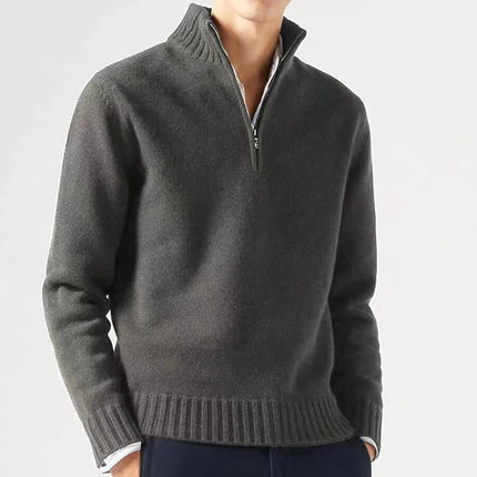 Animal Game Mens Turtleneck Sweater Warm Knitted Pullover by zapcart
