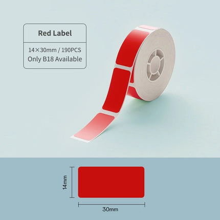 NIIMBOT B18 Color Label Printer Wireless Bluetooth Office by zapcart