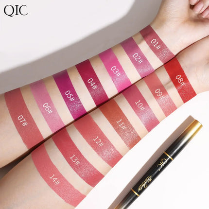 QIC Matte Lipstick And Lip Liner Nude Two In One For Women by zapcart