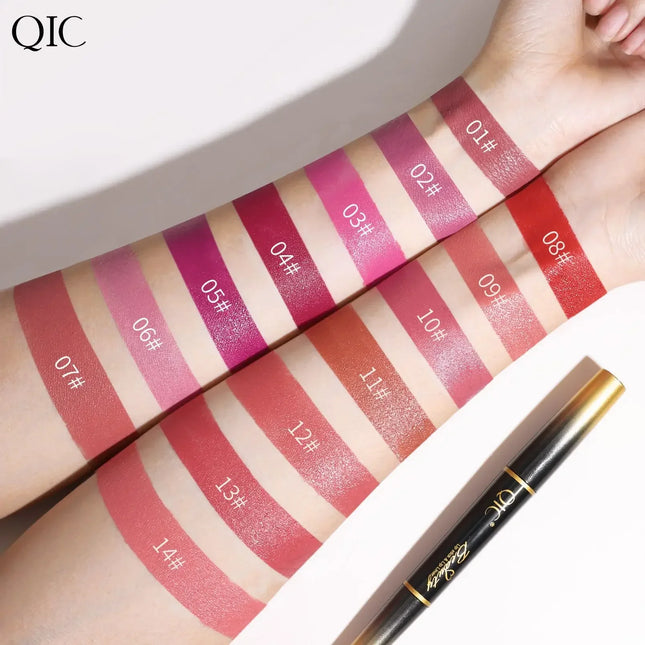 QIC Matte Lipstick And Lip Liner Nude Two In One For Women by zapcart