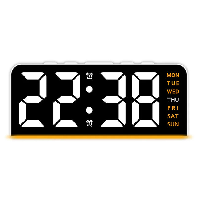 Choice Digital LED Alarm Clock With Time Display Desk Clock by zapcart