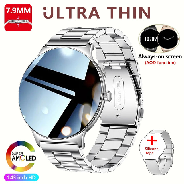 Huawei Ultra Slim AMOLED Smartwatch Women Heart Rate by zapcart