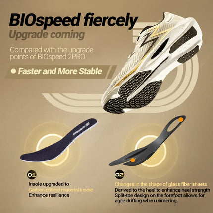 361 Degrees BioSpeed 3.0 Pro Mens Running Shoes Breathable by zapcart