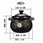 Ceramic Casserole Pot Nonstick Thick Bottom Cookware Home by zapcart