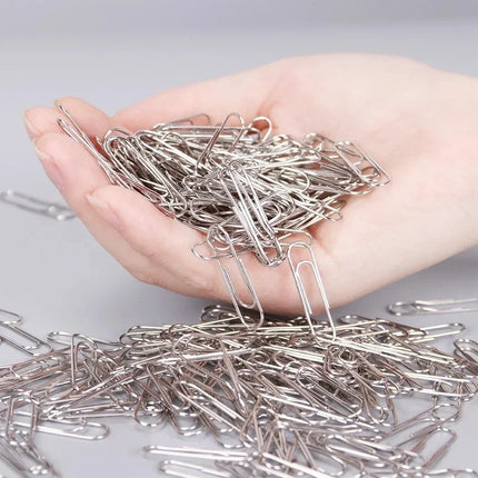 Choice Stainless Steel Paper Clips Durable Office And School by zapcart