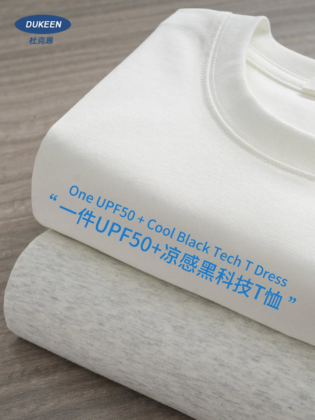 Dukeen UPF50 Sorona Coolness Men Antibacterial T Shirt by zapcart
