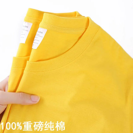 100 Percent Cotton T Shirt Unisex O Neck Short Sleeve by zapcart