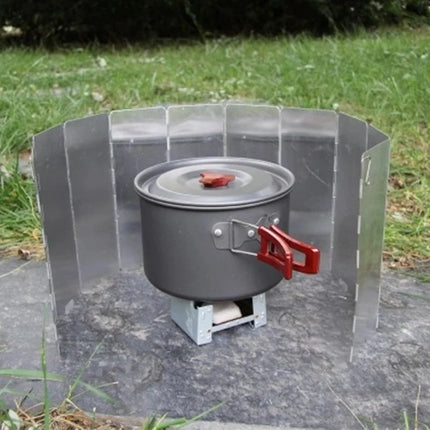 Outdoor Camping Gas Stove Wind Shield For Campers Pro by zapcart