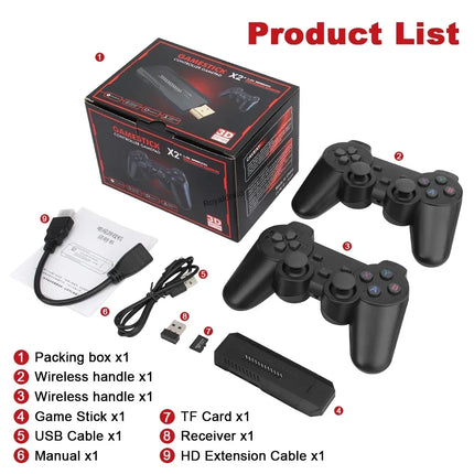 X2 Plus Video Game Console 50000 Games 4K Ready Kids by zapcart