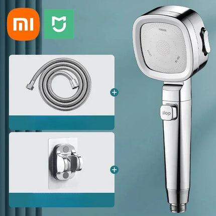 Xiaomi High Pressure Shower Head 3 Modes FilteredSpray Home by zapcart