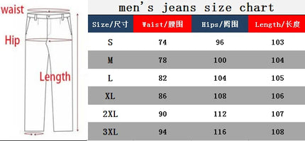 ZHANLINWUCN Mens Elastic Straight Jeans High Quality by zapcart