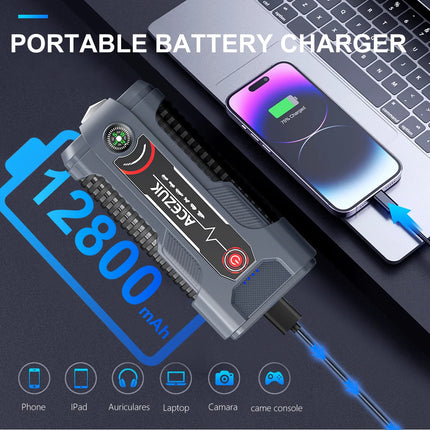 Biuble 12V Car Jump Starter Drivers Fast Emergency Power by zapcart