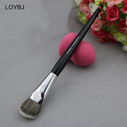 LOYBJ Professional Foundation Brush 47 Broom Head For Women by zapcart