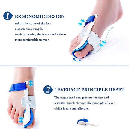 Bunion Brace Night Toe Corrector for Pain Relief Overnight by zapcart