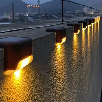 Solar Deck Lights Outdoor Waterproof LED By Super Cheese by zapcart