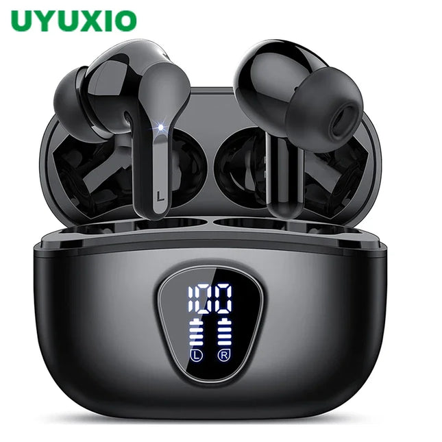 Uyuxio Wireless Earbuds ENC Cancelling BT53 For Commute by zapcart