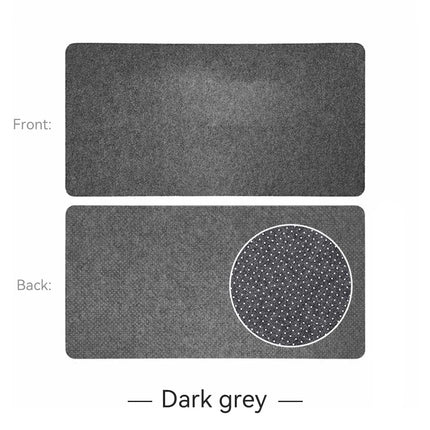 Syndrruce Large Wool Felt Mouse Pad Non Slip for Office Use by zapcart