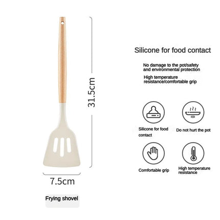 Choice 3Pc Silicone Spatulas Set For Home Cooks High Temp by zapcart