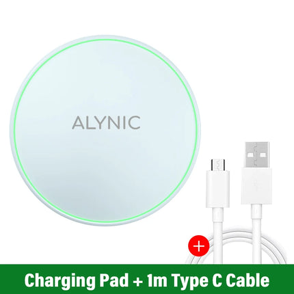 VIKEFON 30W Fast Wireless Charger For iPhone And Android by zapcart