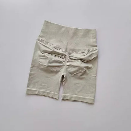 Women Yoga Shorts High Waist Tummy Control Quick Dry by zapcart