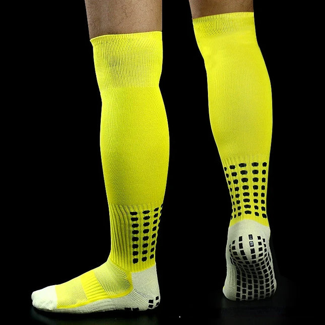 Breathable Football Socks Silicone Grip For Men Women by zapcart