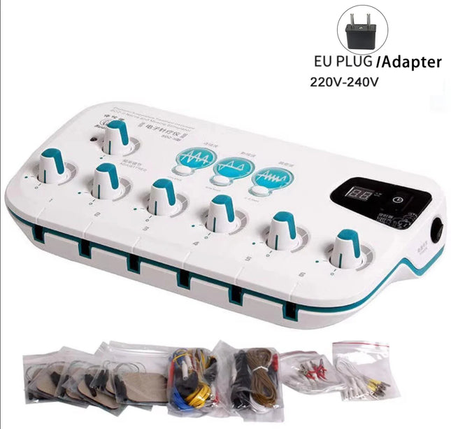 VamsLuna 6Channel Electroacupuncture Stimulator for Nerve by zapcart