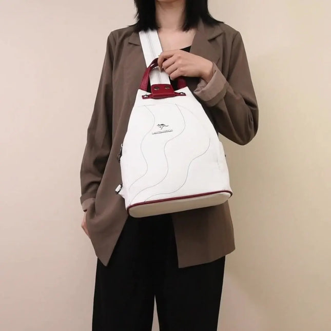 Stylish Large Backpack for Women Water Resistant Fashionable Daypack Outdoor School Bag by zapcart